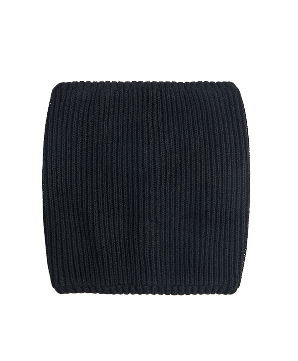 Bufanda hombre lineas negro