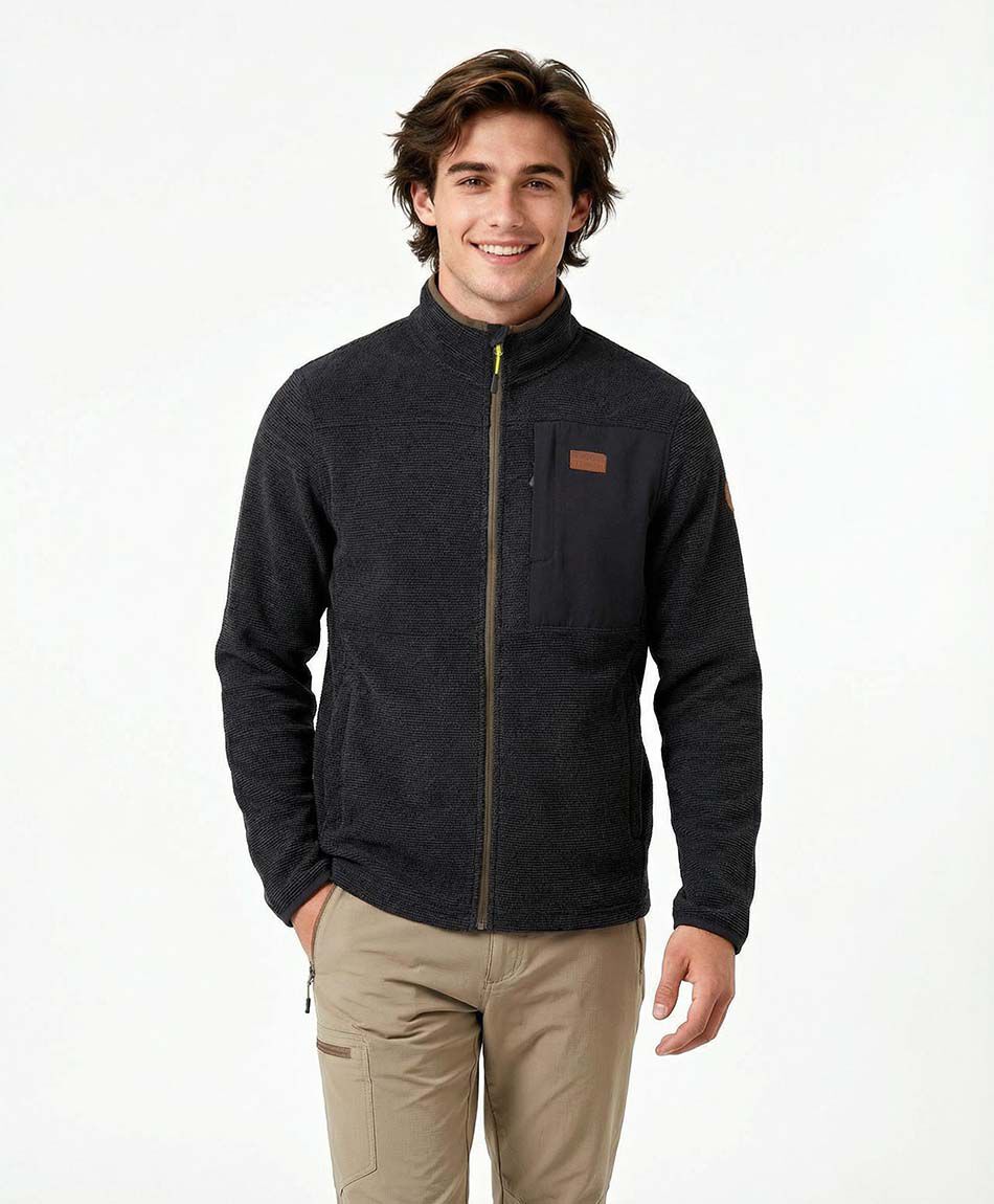 Casaca deportiva hombre sin gorro  navy