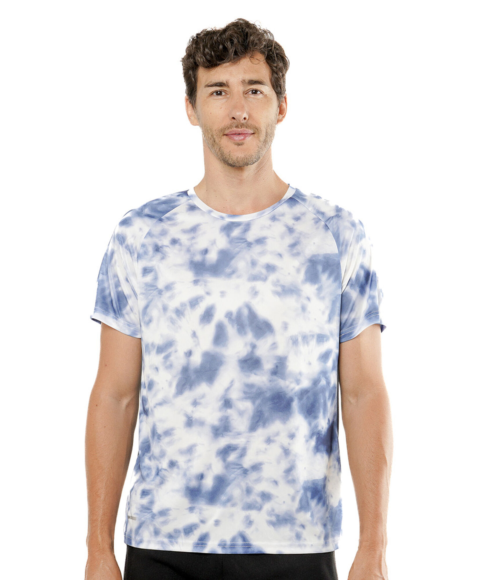 Polera deportiva hombre tie dye Polera deportiva hombre tie dye