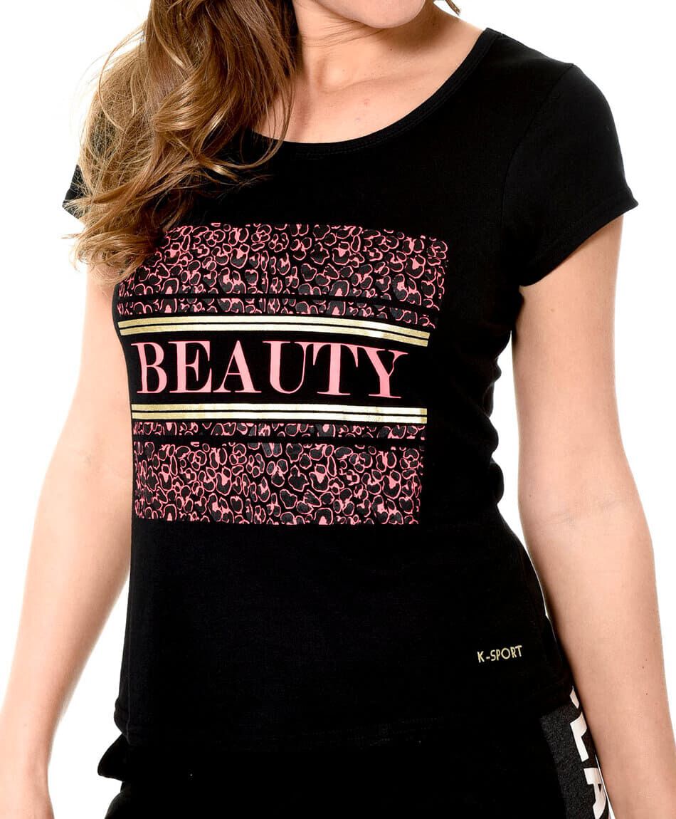 Polera estampada
