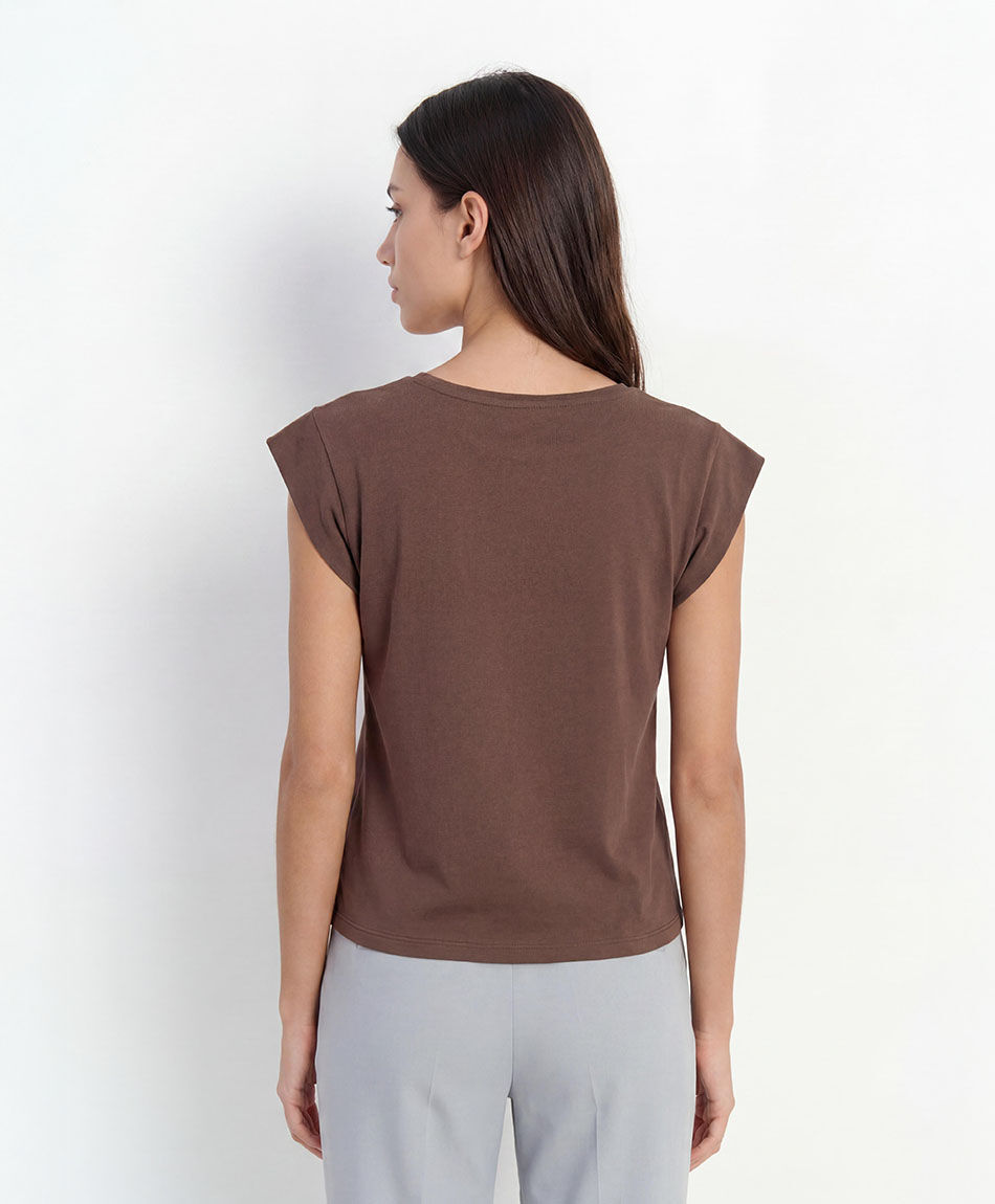 Polera mujer bordado west