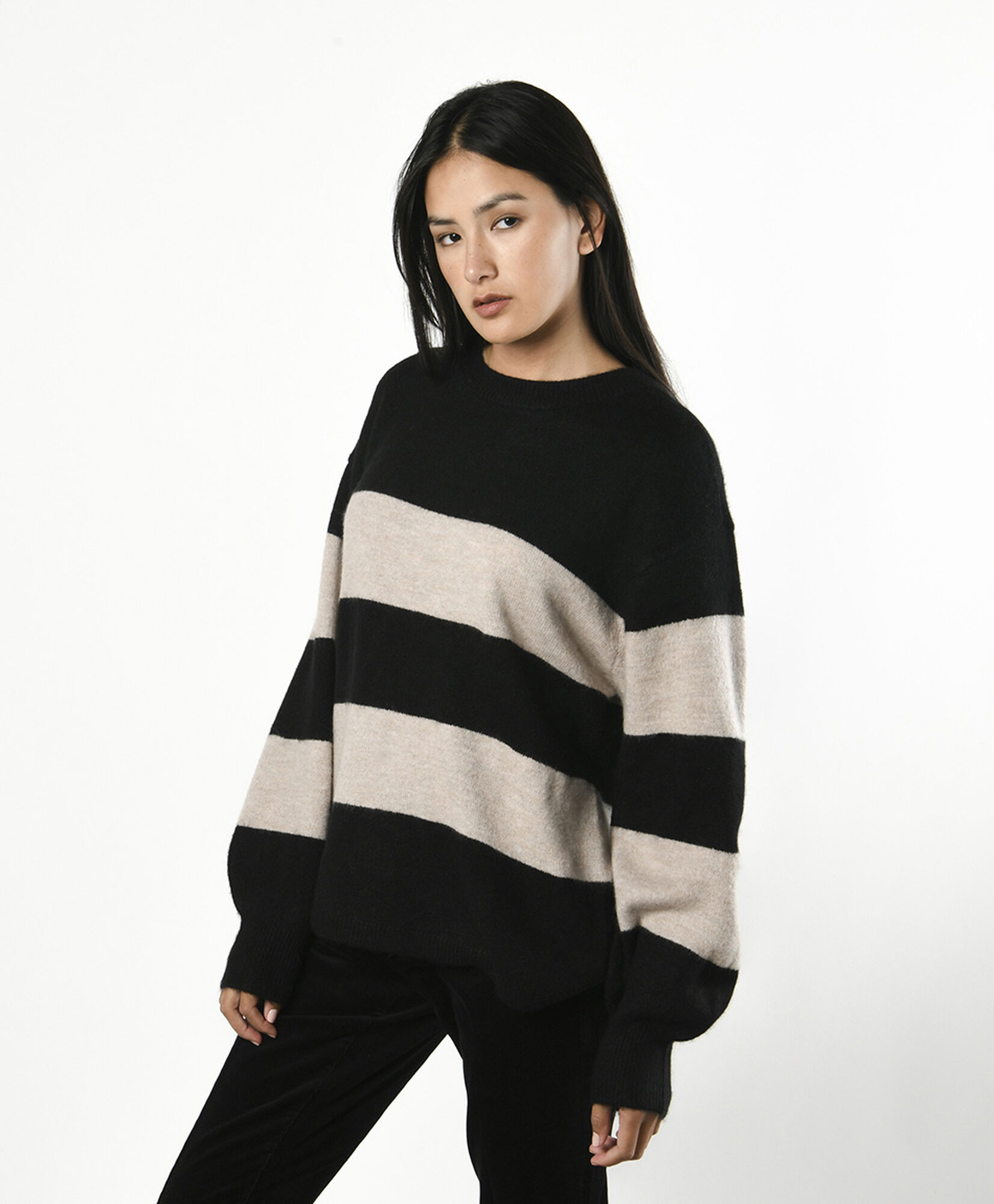 Sweater mujer líneas horizontales Sweater mujer líneas horizontales