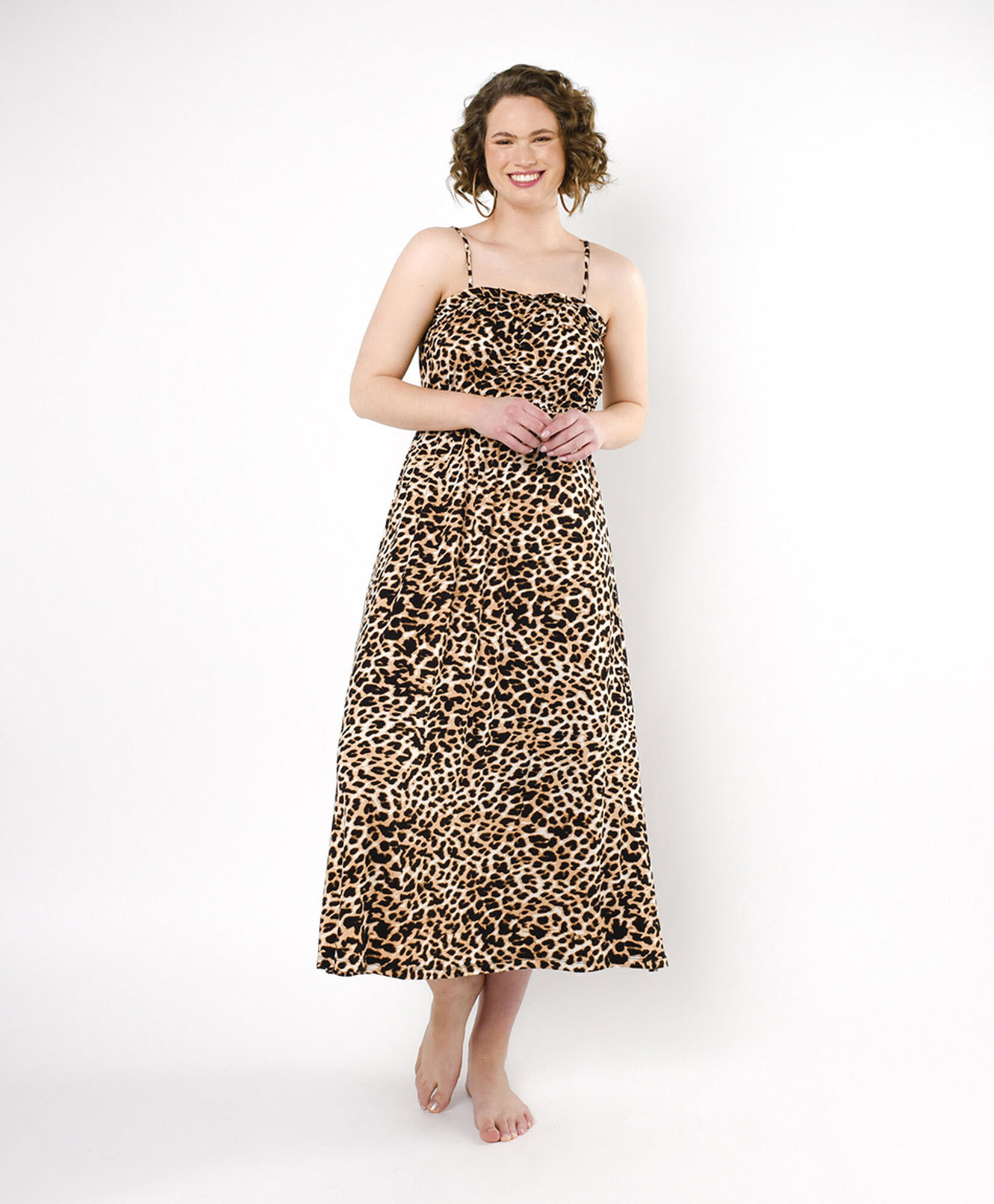 Vestido mujer largo animal print Vestido mujer largo animal print