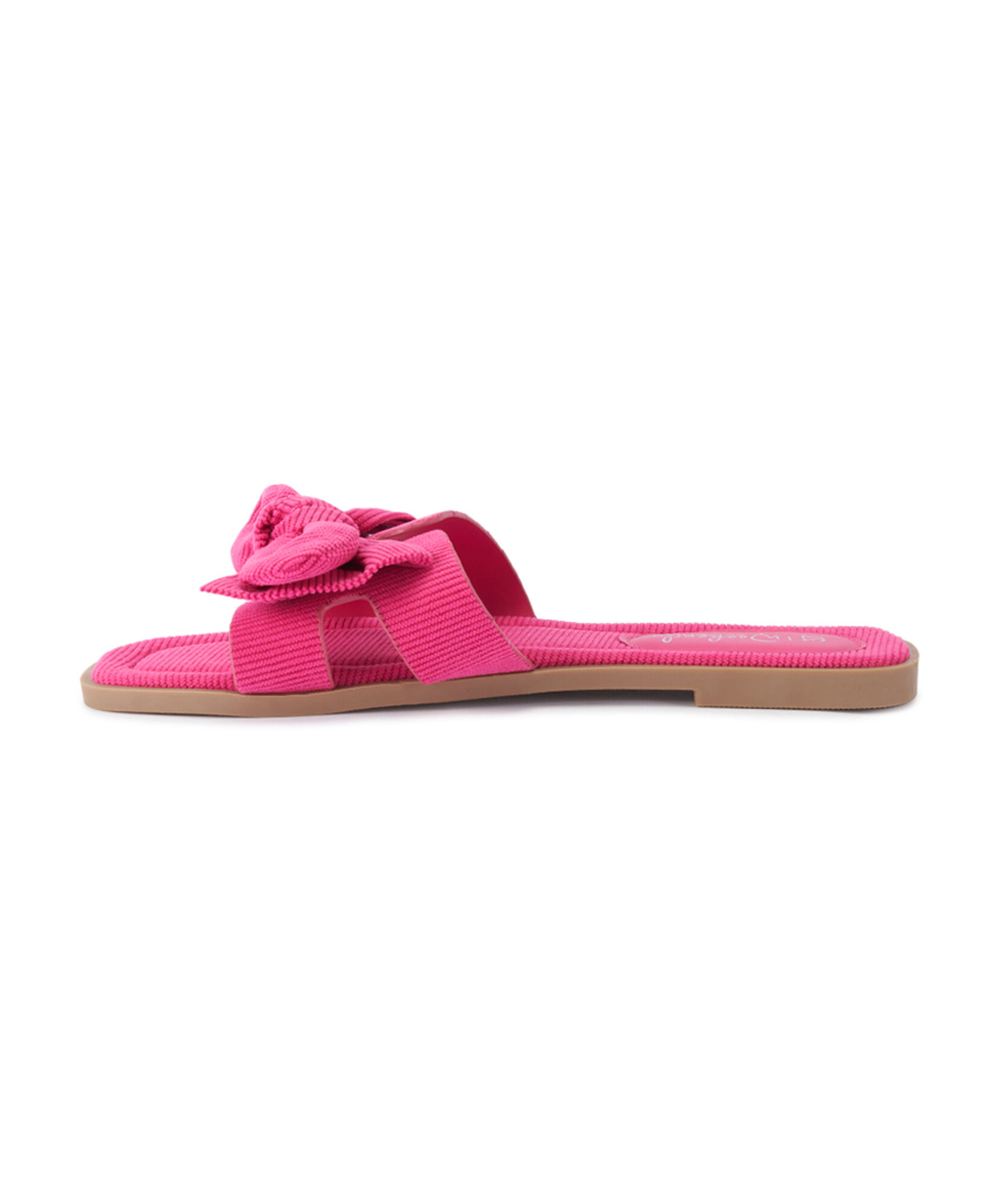 Sandalia mujer plana cinta fucsia Sandalia mujer plana cinta fucsia