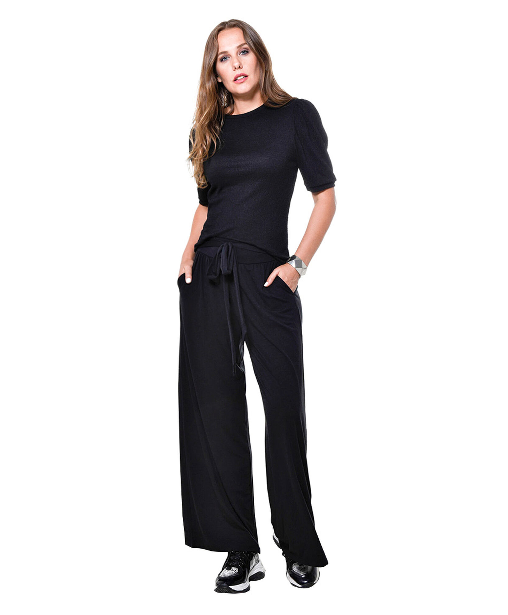 Pantalon ancho lazo Pantalon ancho lazo