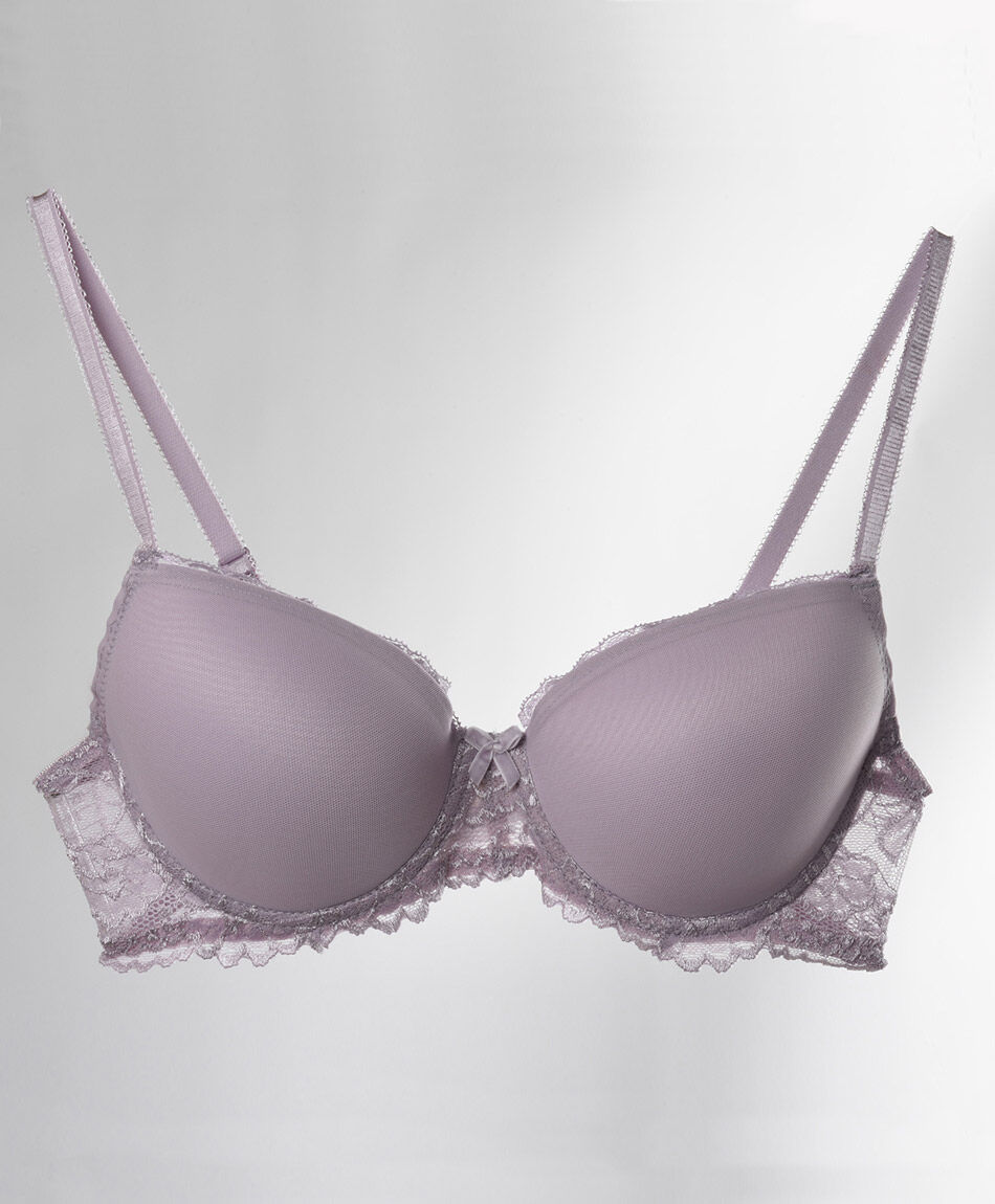 Sost&eacute;n mujer liso encajes