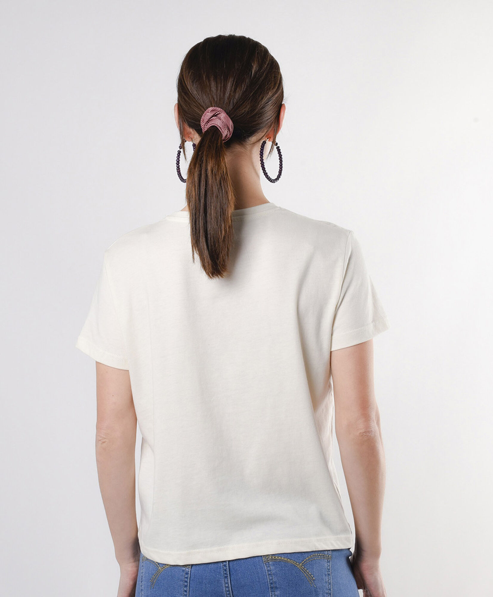 Polera mujer estampado radio Polera mujer estampado radio