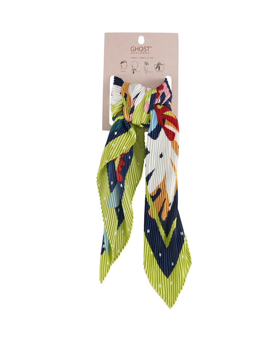 Pa&ntilde;uelo mujer tropical