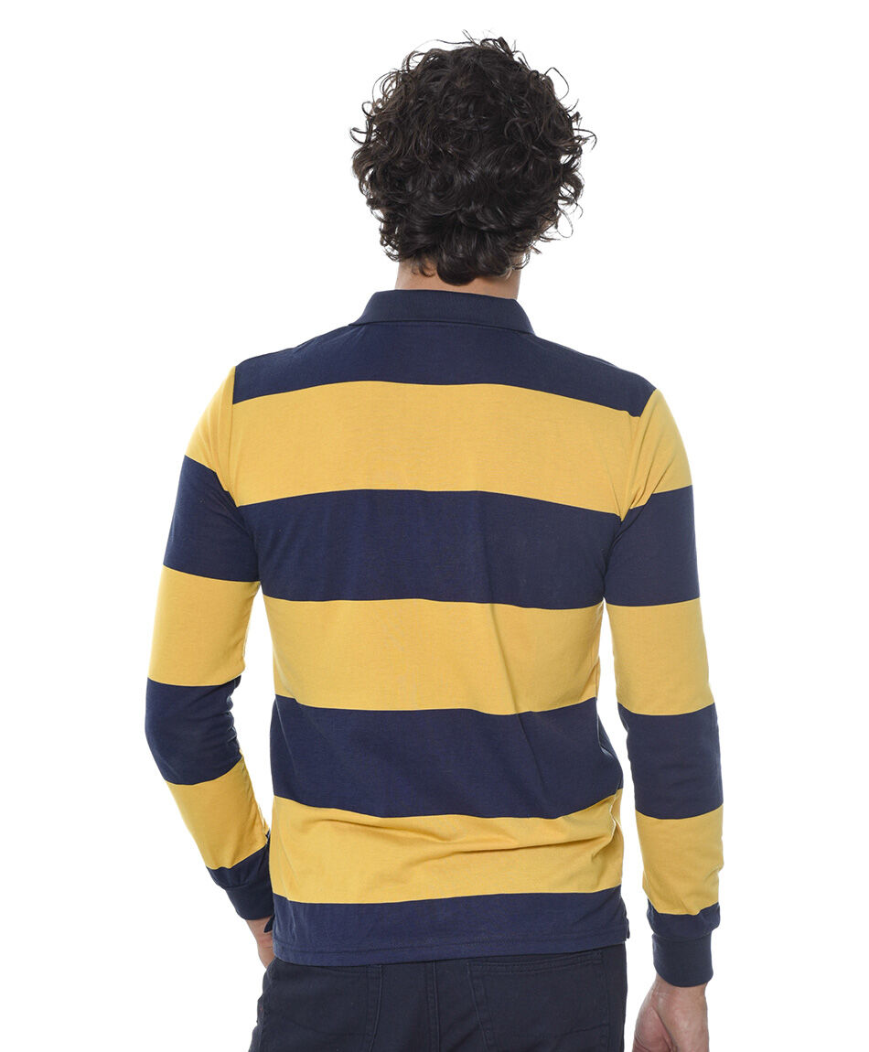 Polera cuello polo