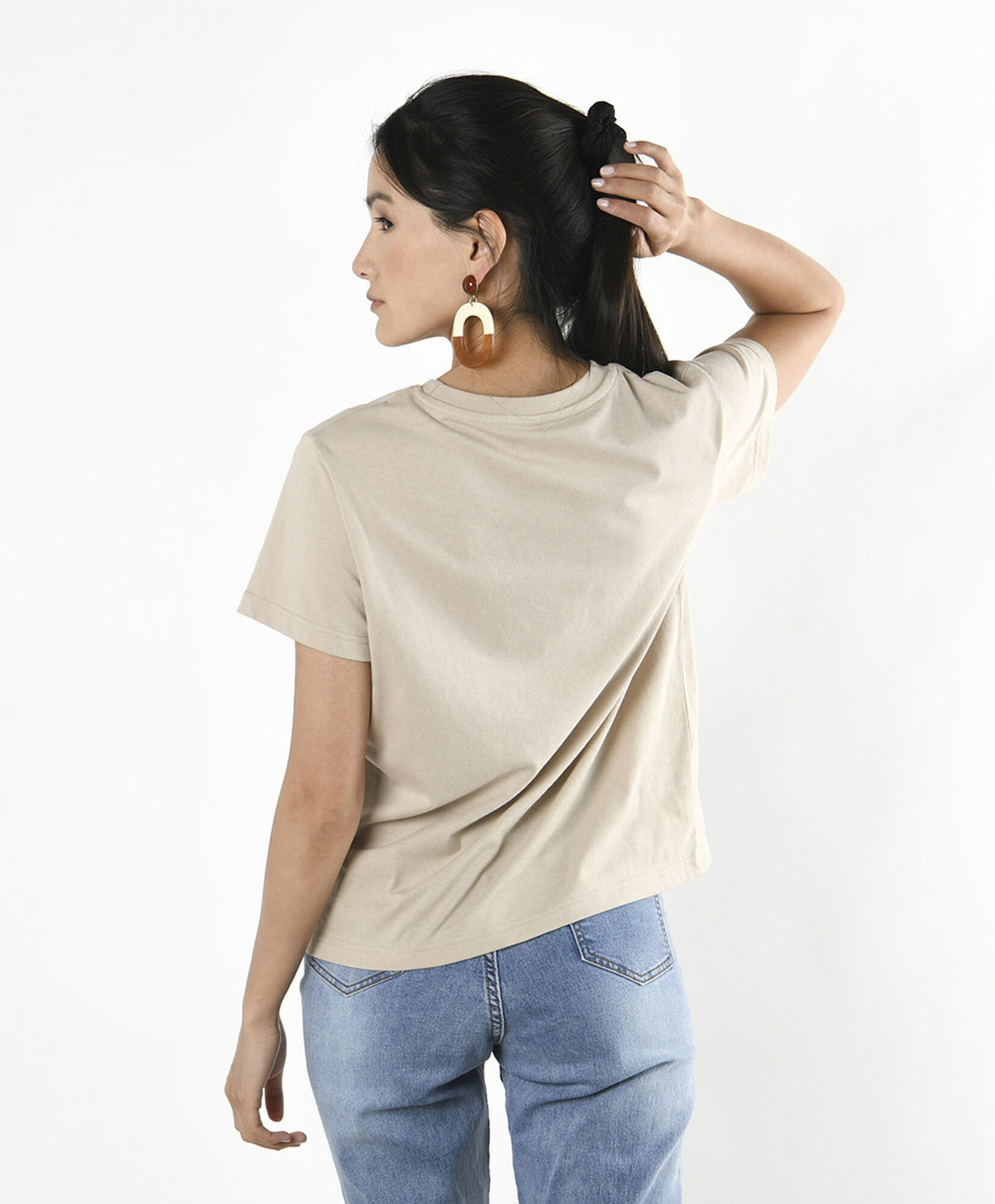 Polera mujer estampado caballos Polera mujer estampado caballos