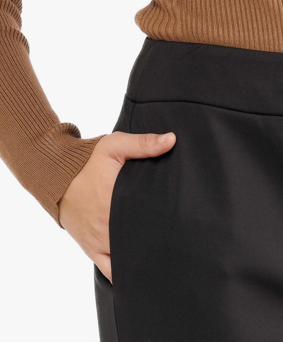 Pantal&oacute;n mujer tiro alto black