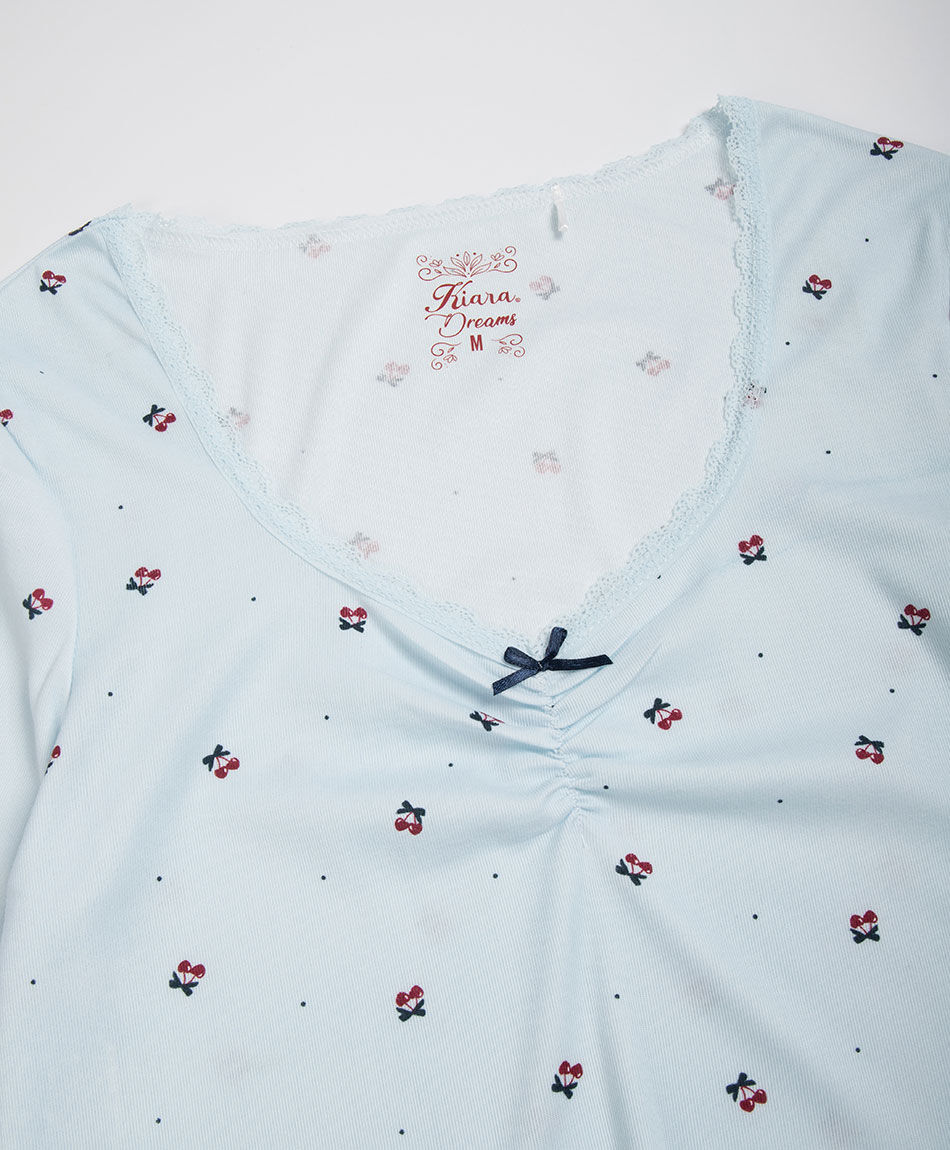 Pijama mujer estampado chery