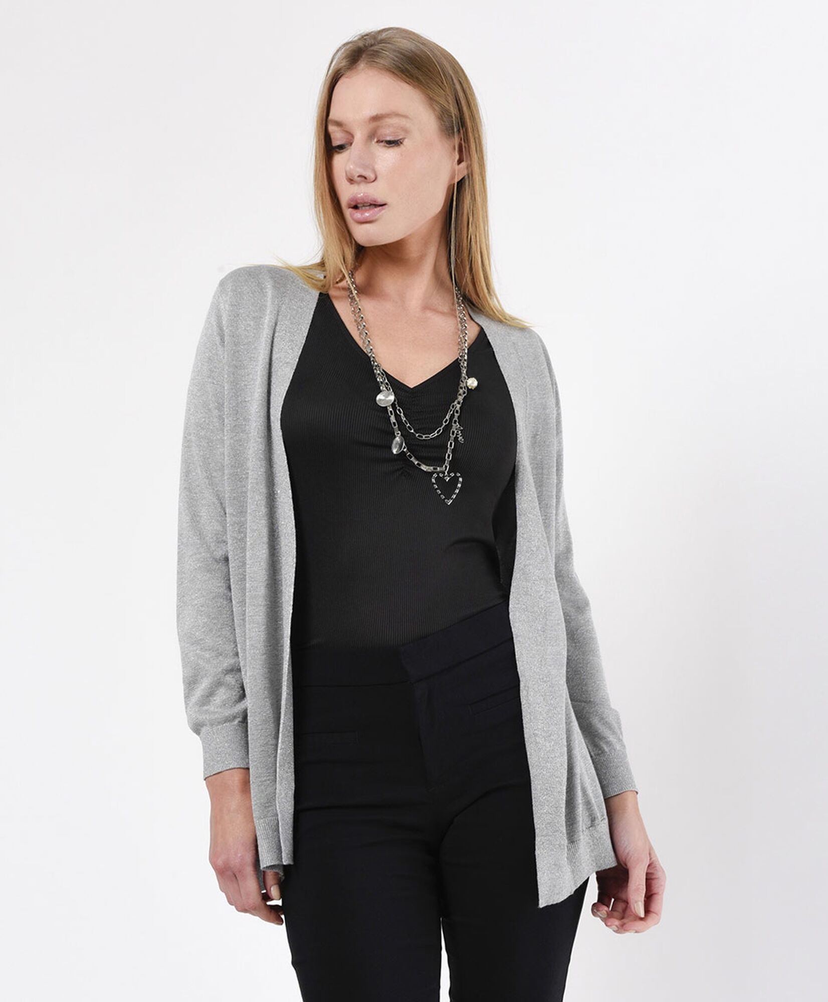 Cardigan mujer brillos Cardigan mujer brillos