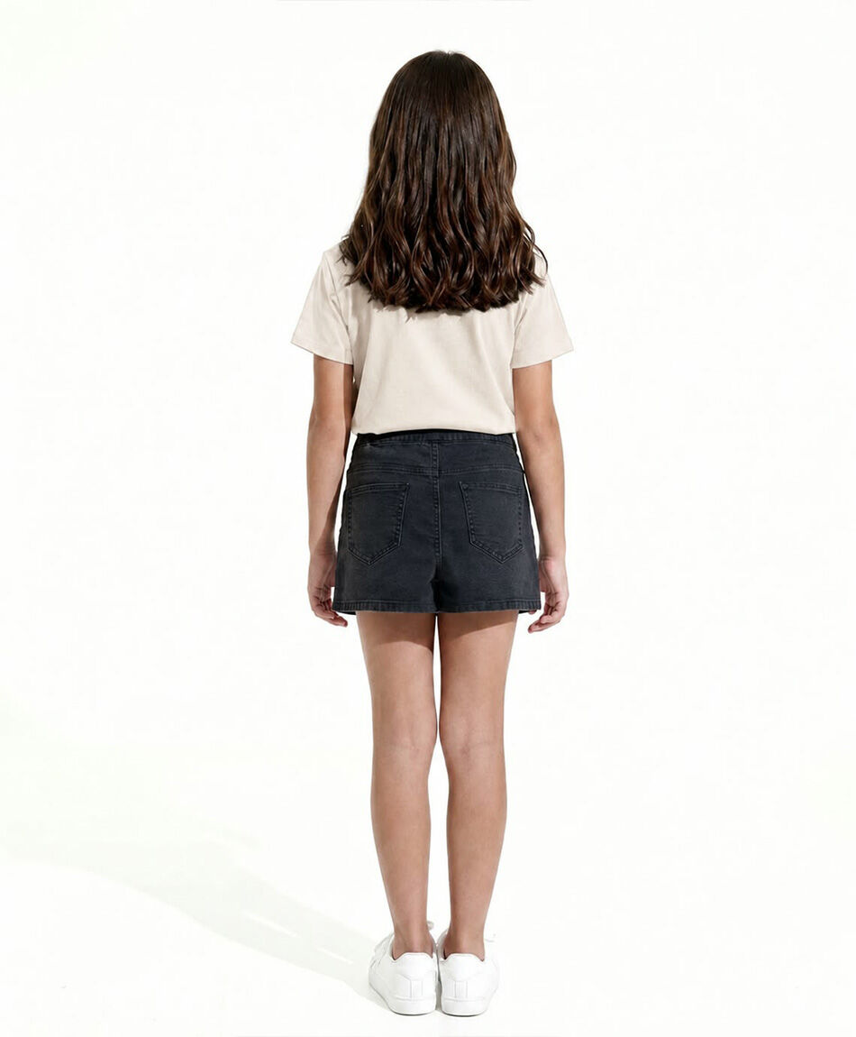 Short ni&ntilde;a falda tachas