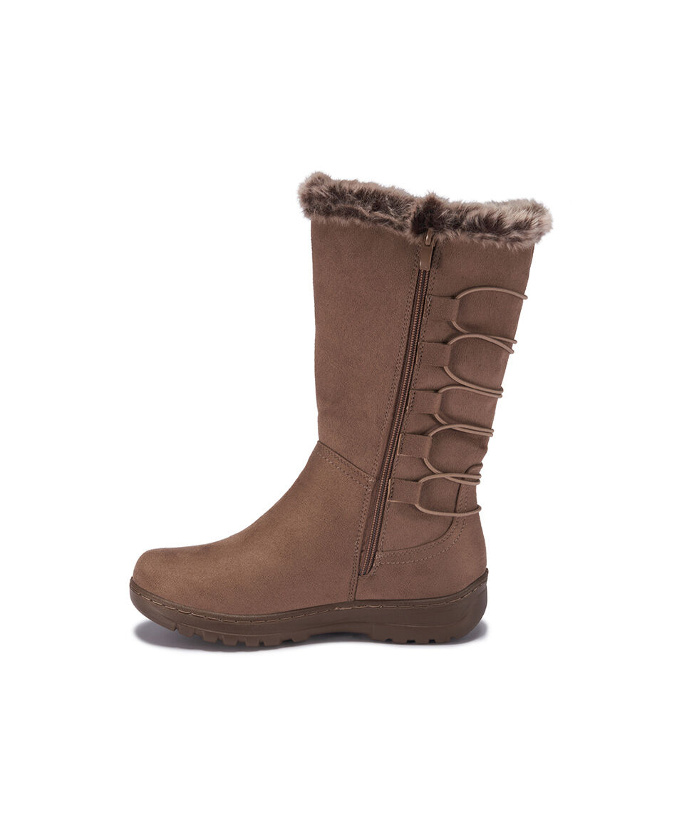 Bota mujer larga el&aacute;sticos