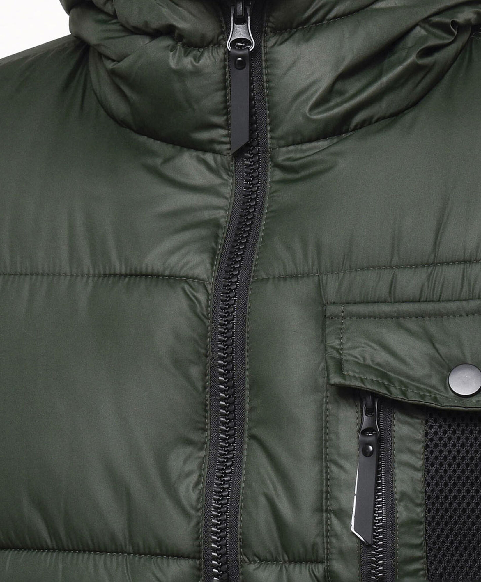 Parka hombre bolsillo verde Parka hombre bolsillo verde