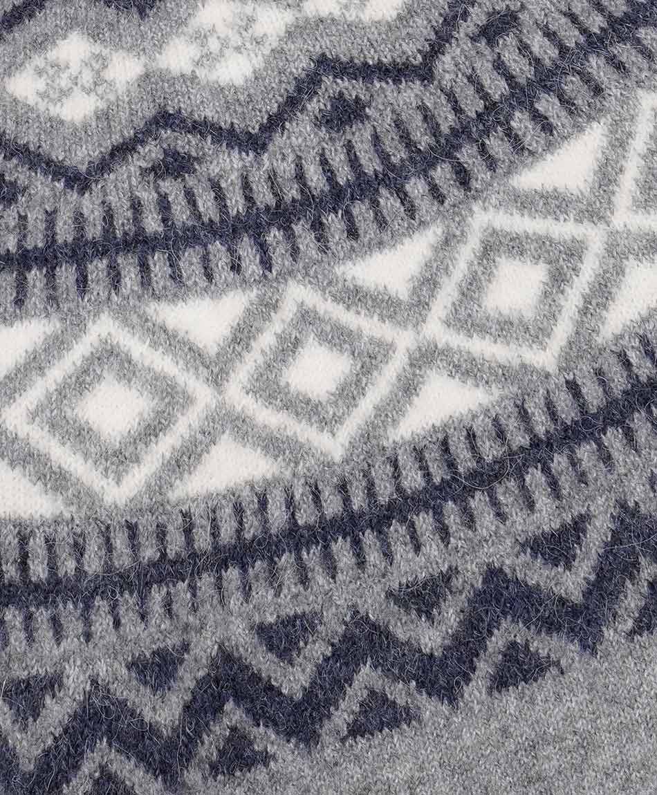 Sweater mujer n&oacute;rdico gris