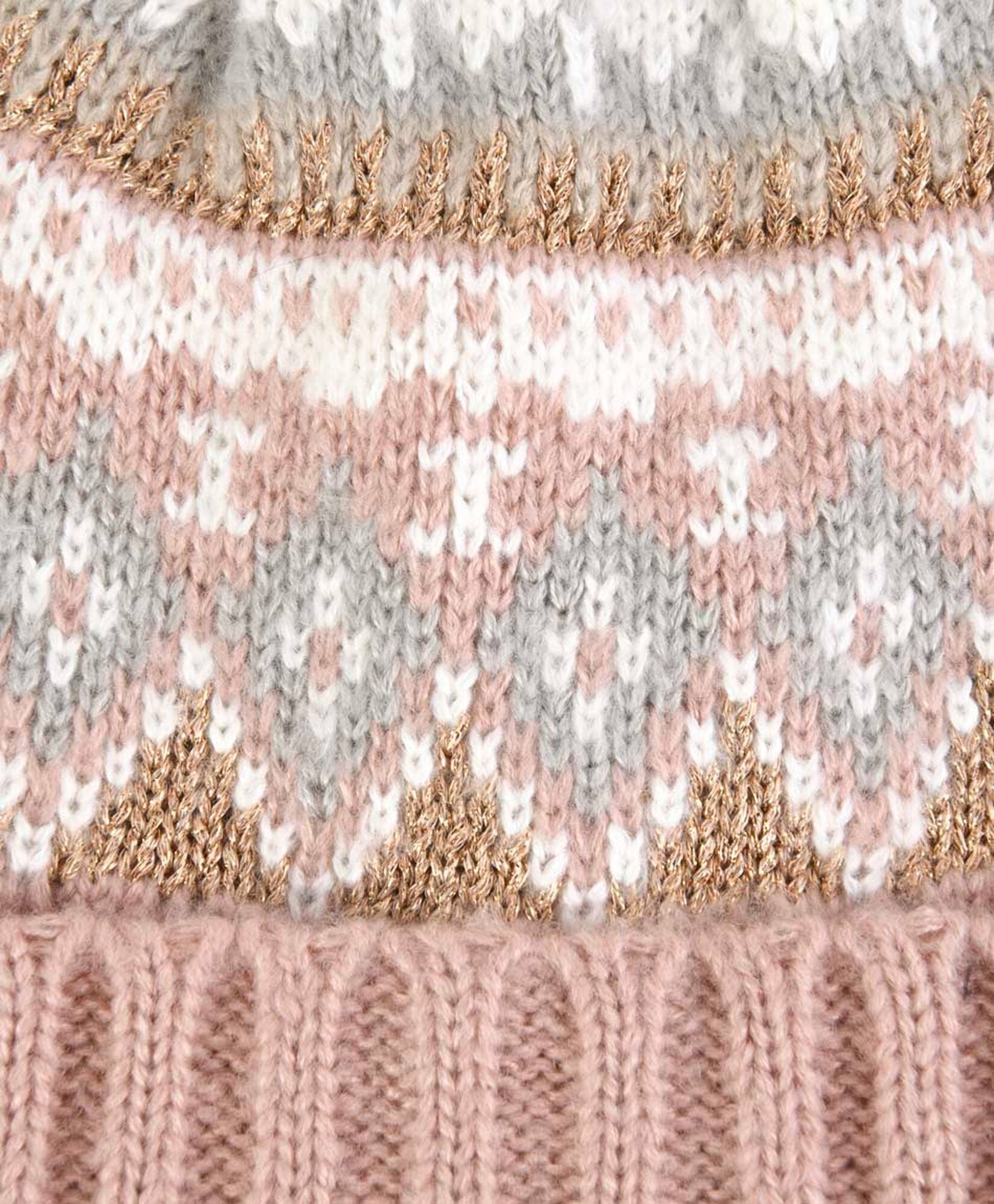 Gorro mujer nordic rosado brillos Gorro mujer nordic rosado brillos
