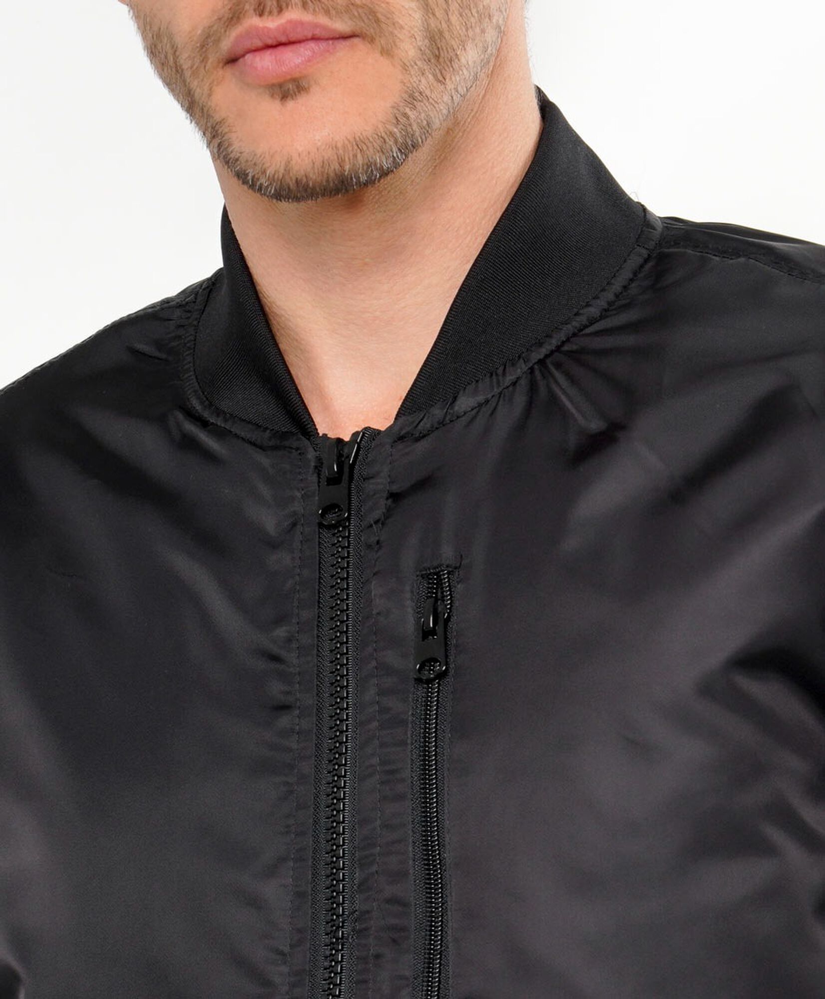 Chaqueta hombre bomber black Chaqueta hombre bomber black