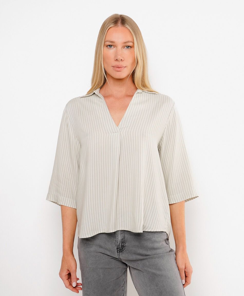 Blusa mujer l&iacute;neas finas