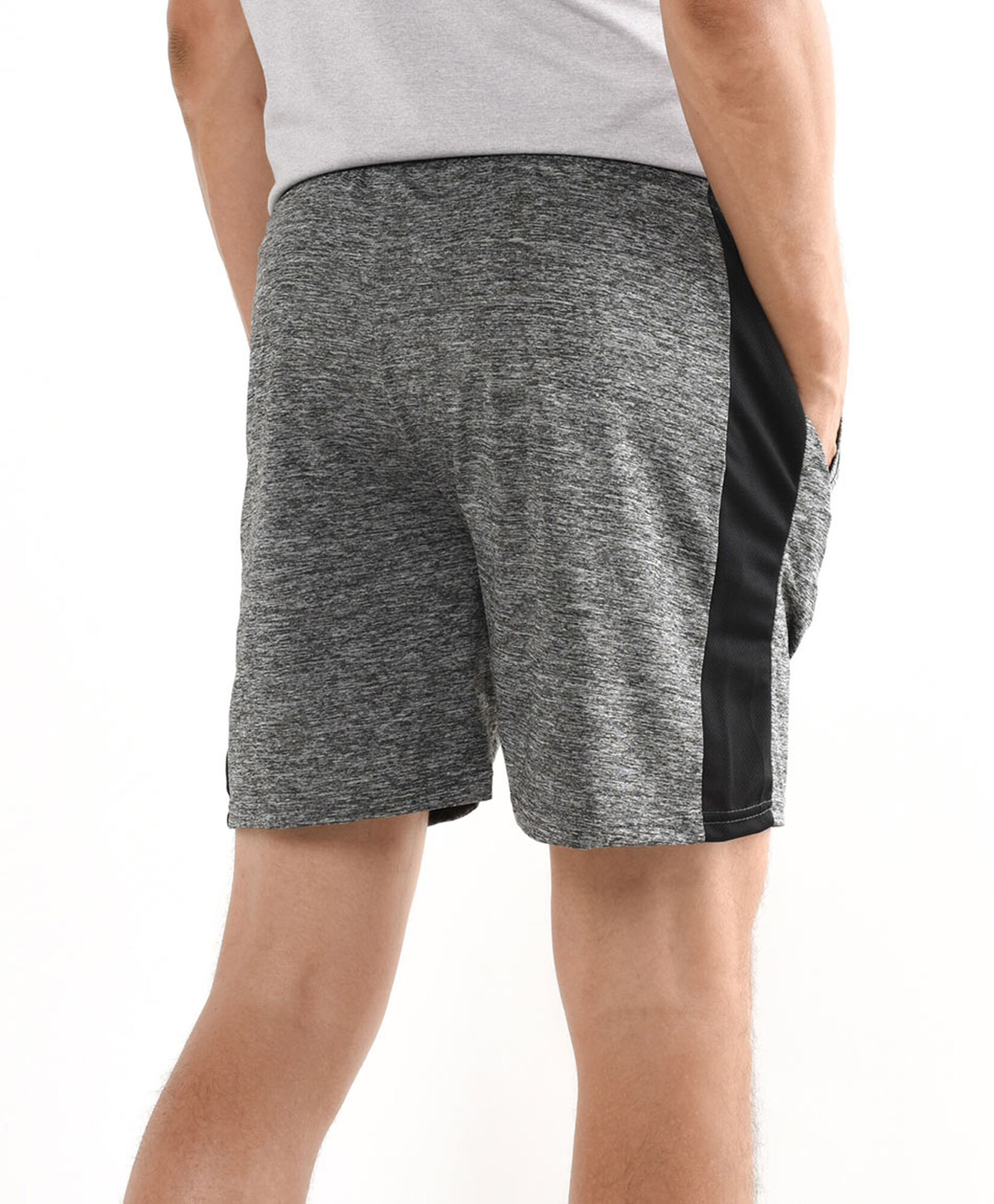 Short deportivo hombre gris jaspeado Short deportivo hombre gris jaspeado