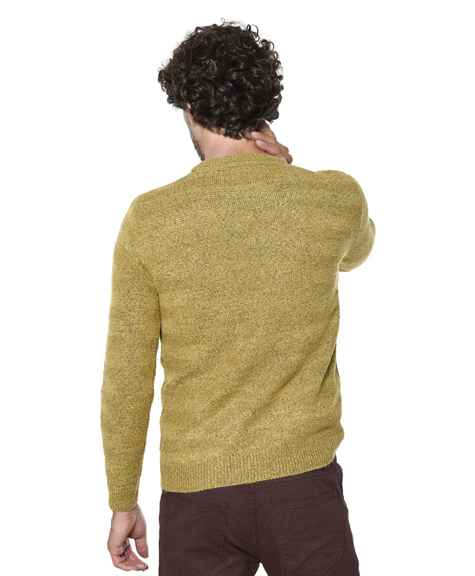 Sweater cuello redondo fantasia Sweater cuello redondo fantasia