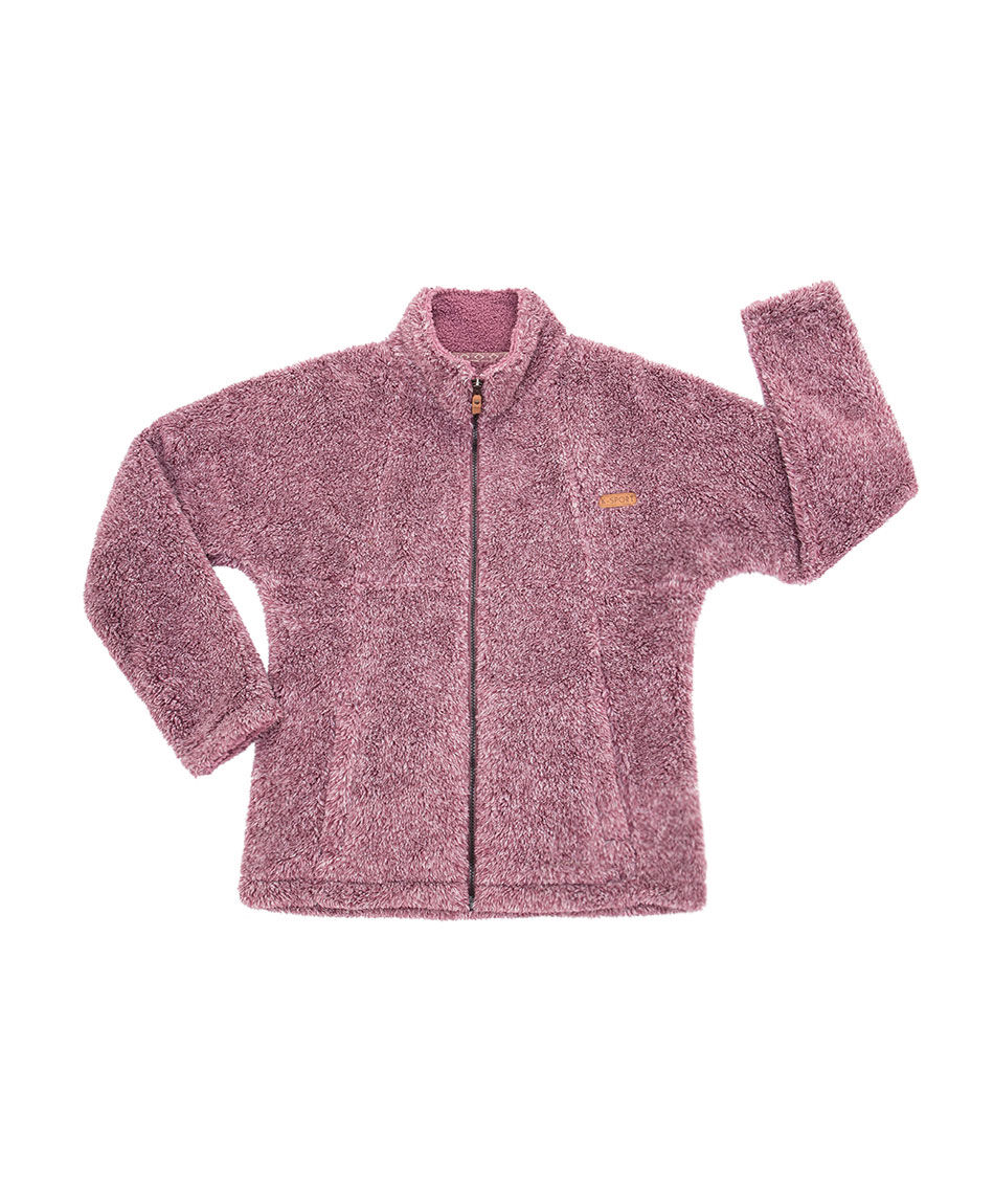 Polar deportivo mujer con cierre pink