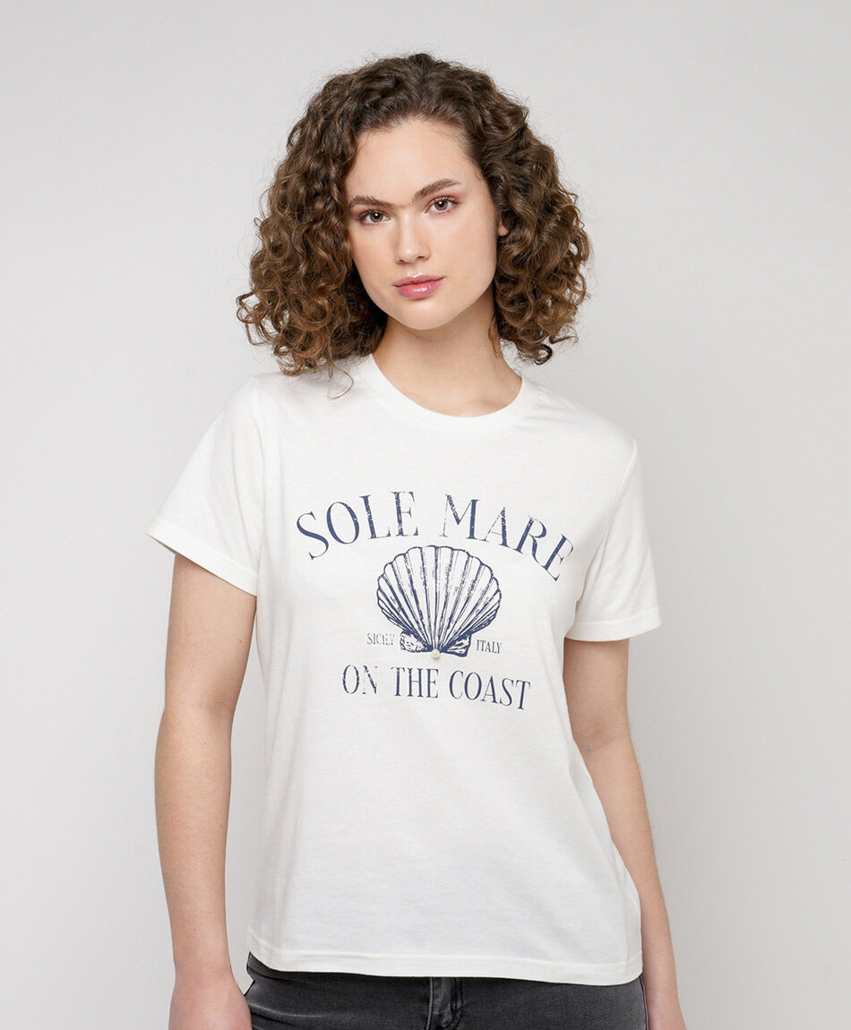 Polera mujer caracola