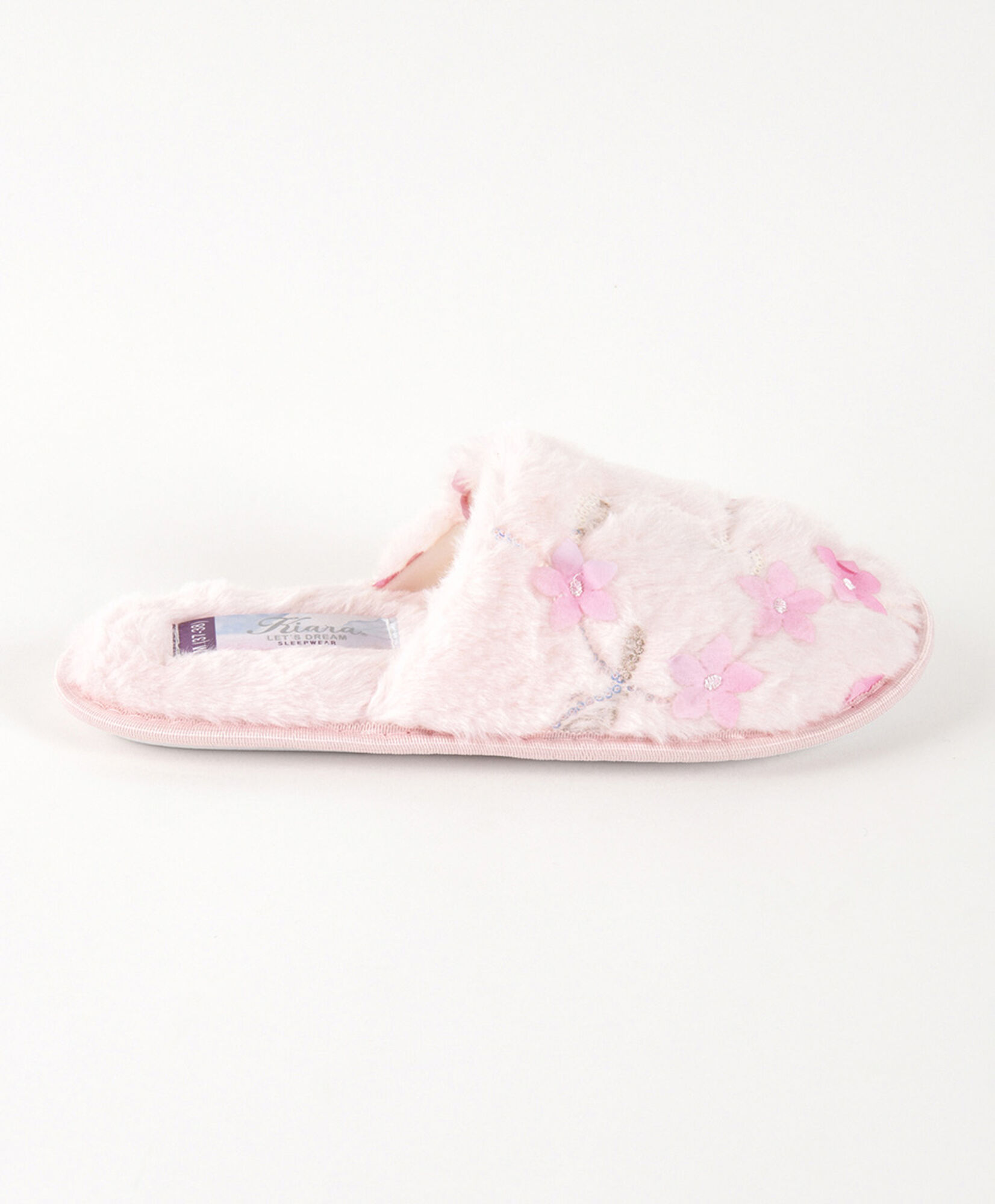 Pantuflas mujer floreada Pantuflas mujer floreada