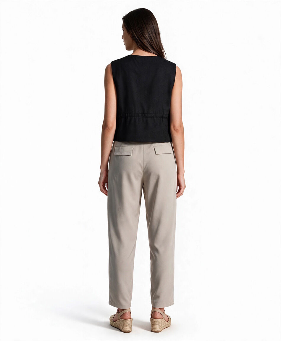 Pantal&oacute;n mujer pinzas
