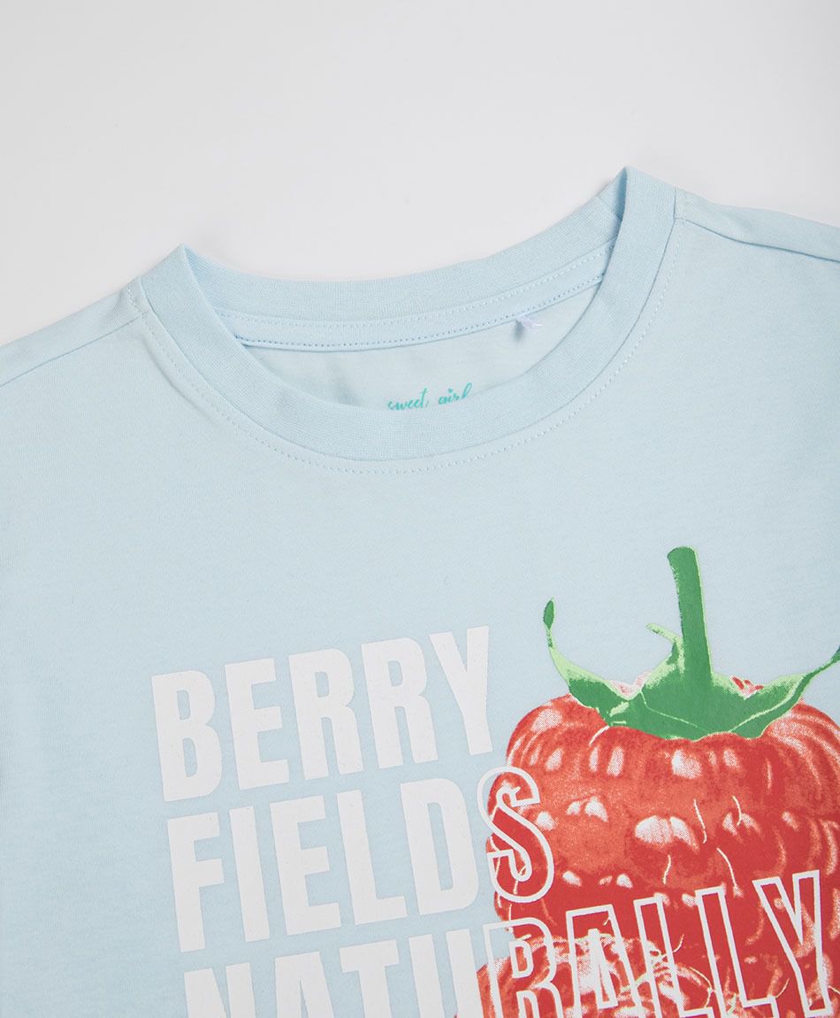 Polera ni&ntilde;a berry