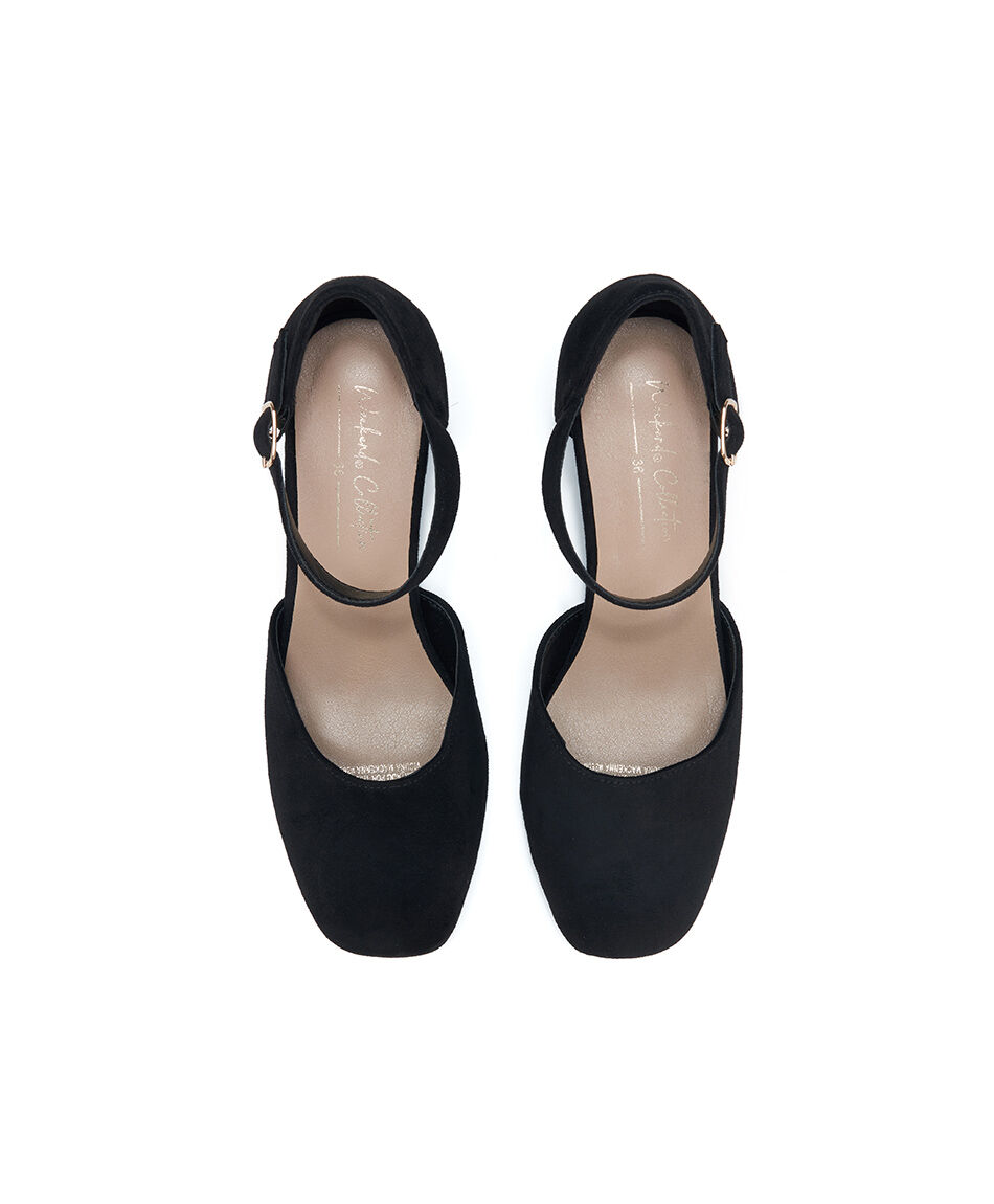 Zapato mujer punta cuadrada