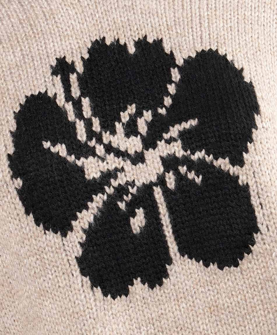 Sweater mujer flor