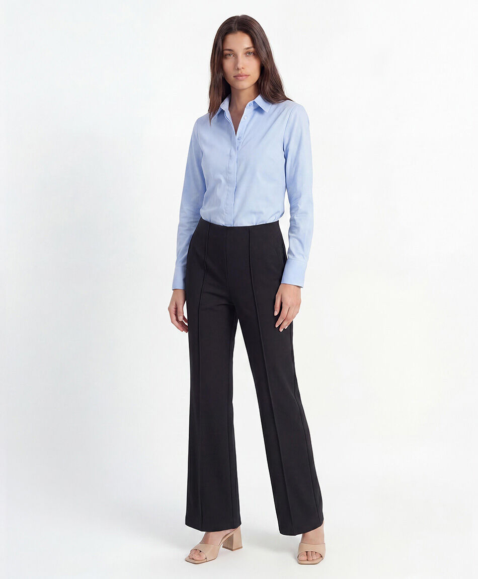 Pantal&oacute;n mujer costura recta