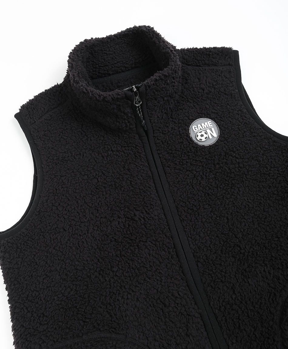 Poler&oacute;n ni&ntilde;o vest chiporro negro