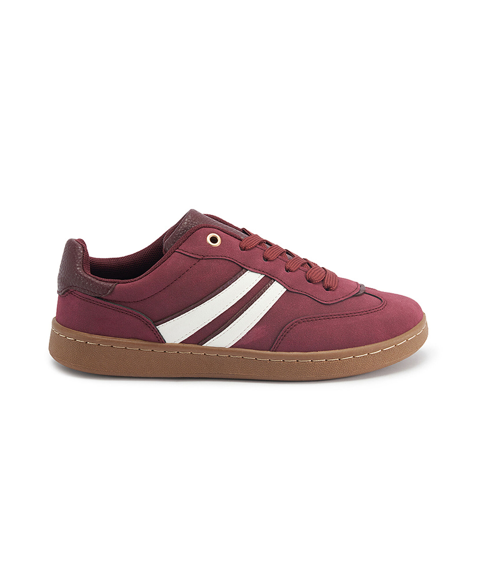 Zapatilla mujer vintage burdeo Zapatilla mujer vintage burdeo