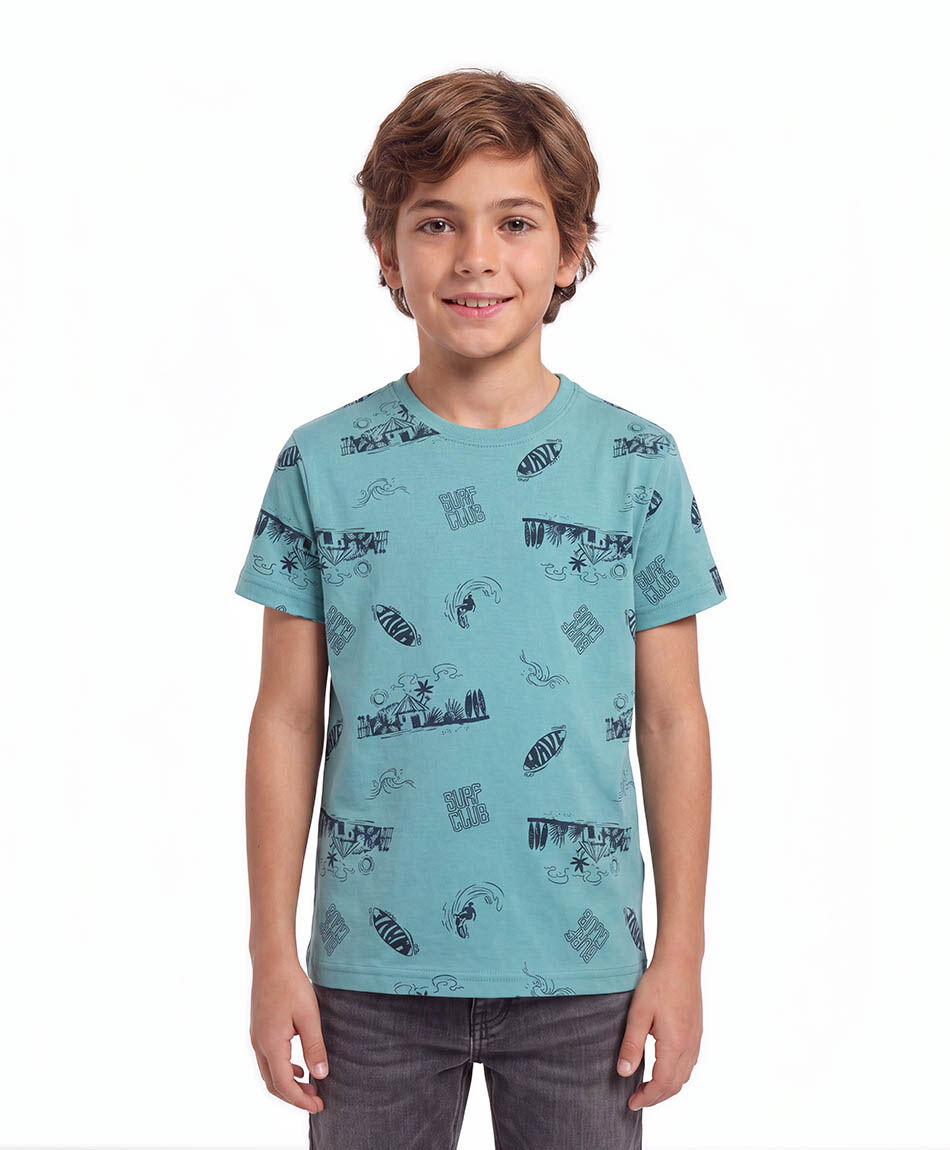 Polera ni&ntilde;o surf club