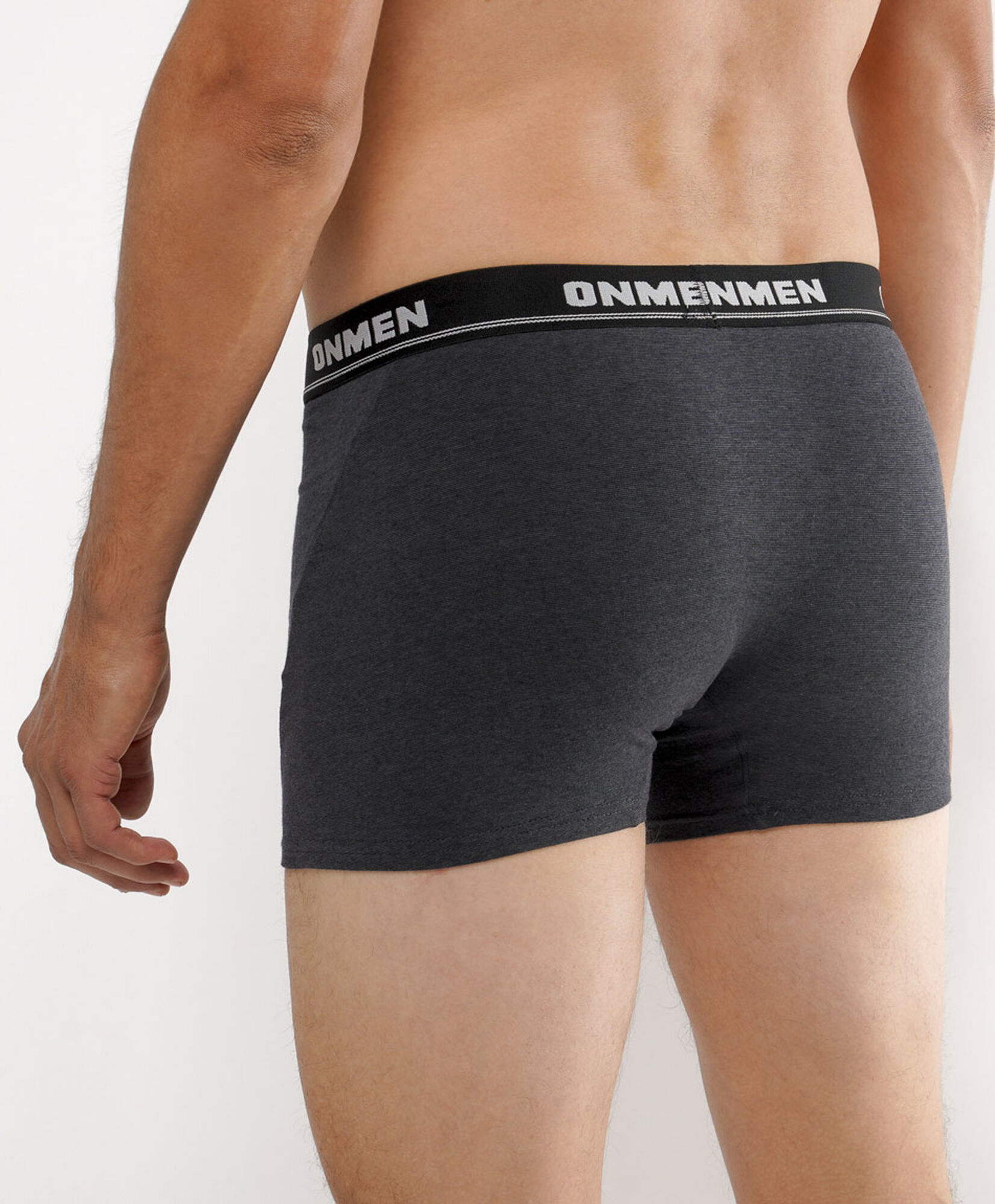 Pack 2 boxer hombre floreado y liso Pack 2 boxer hombre floreado y liso