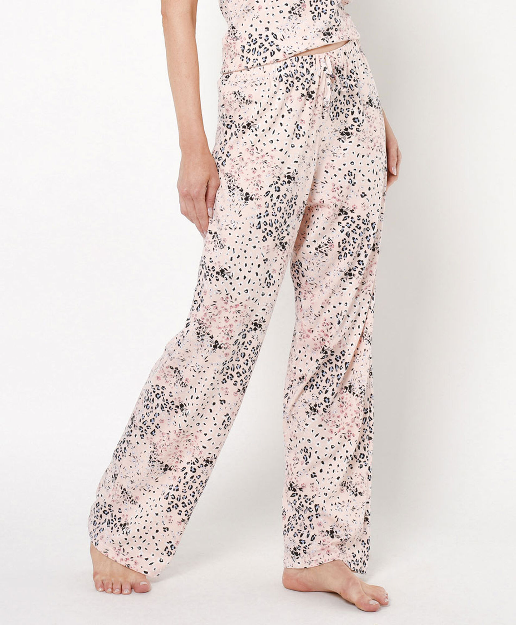 Pijama mujer animal print pink Pijama mujer animal print pink