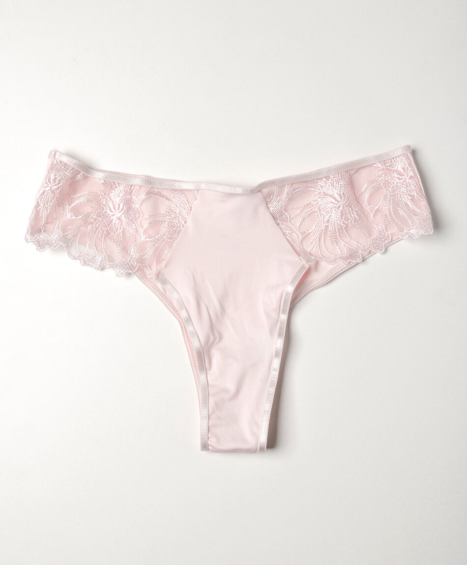 Tanga mujer encajes hortensia flower