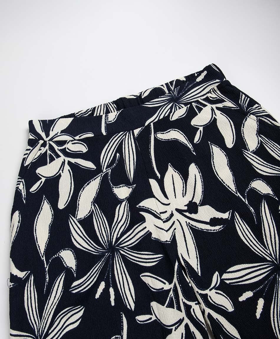 Pantal&oacute;n mujer  floreado