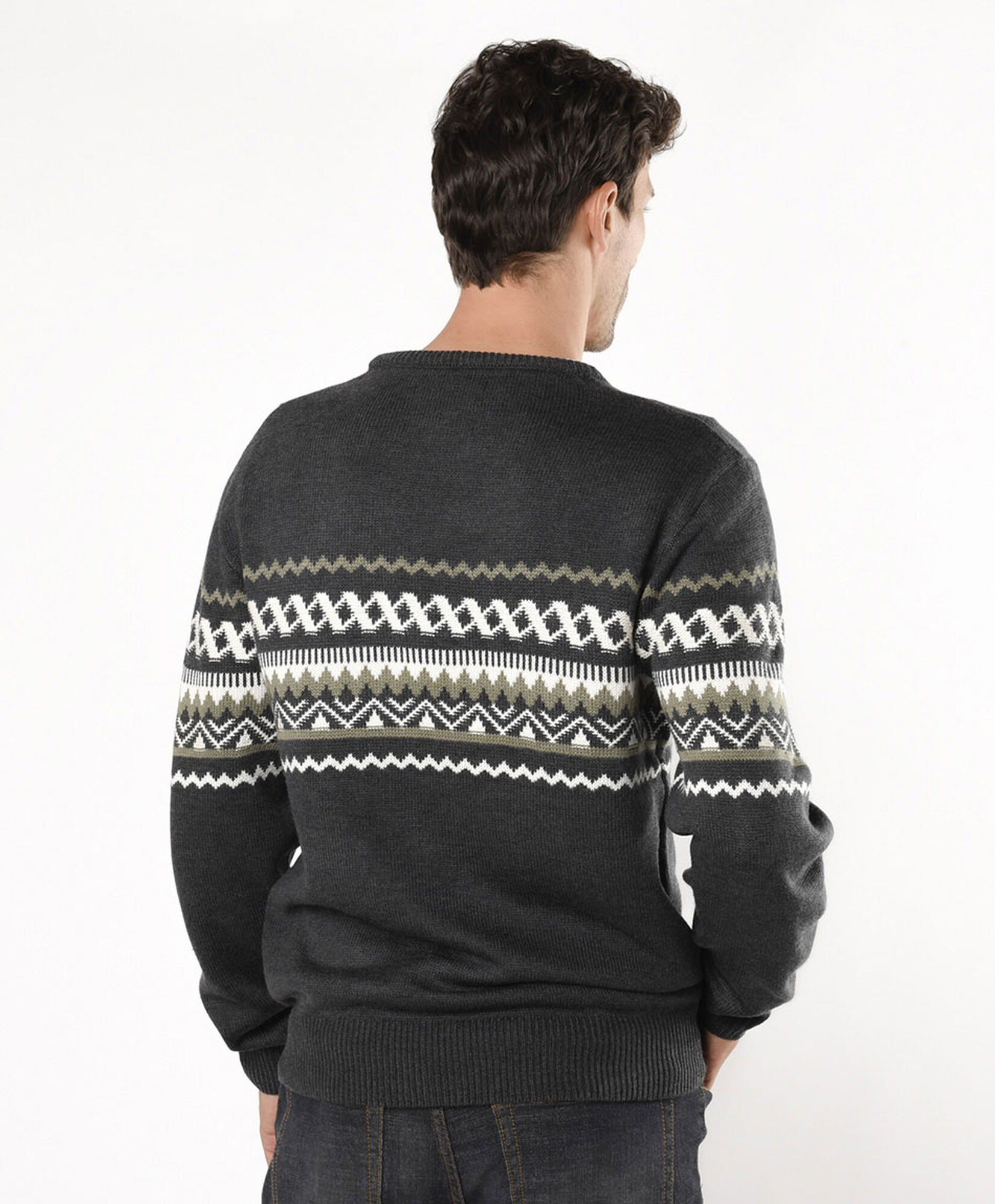 Sweater hombre jacquard diseño Sweater hombre jacquard diseño