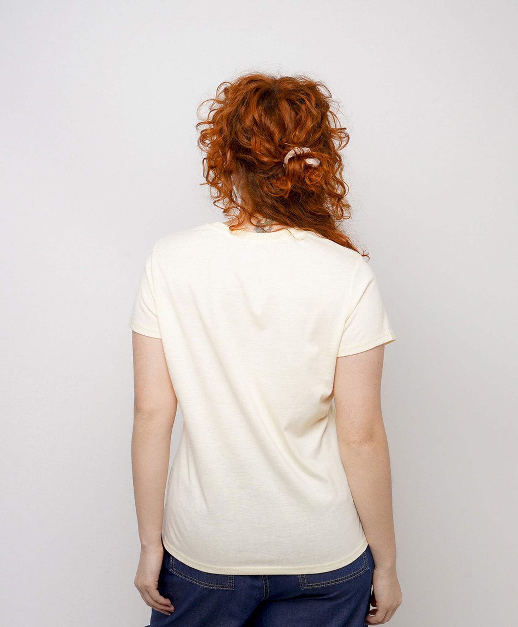 Polera mujer luna gato Polera mujer luna gato