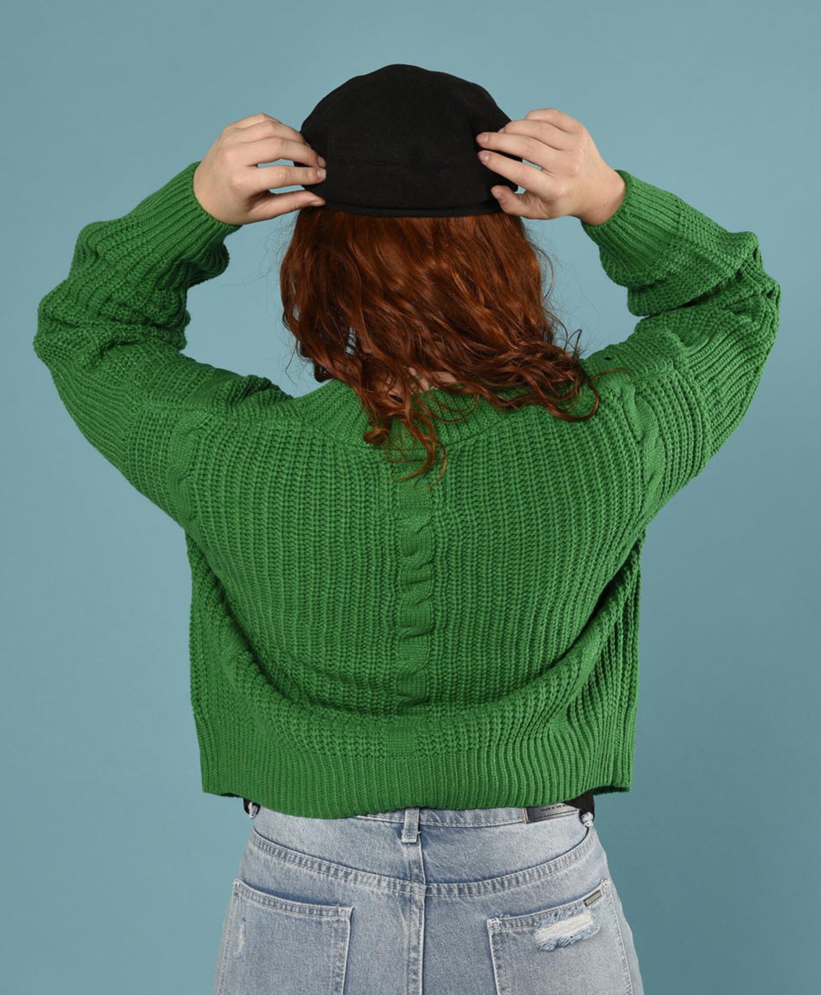 Cardigan trenzas crop Cardigan trenzas crop