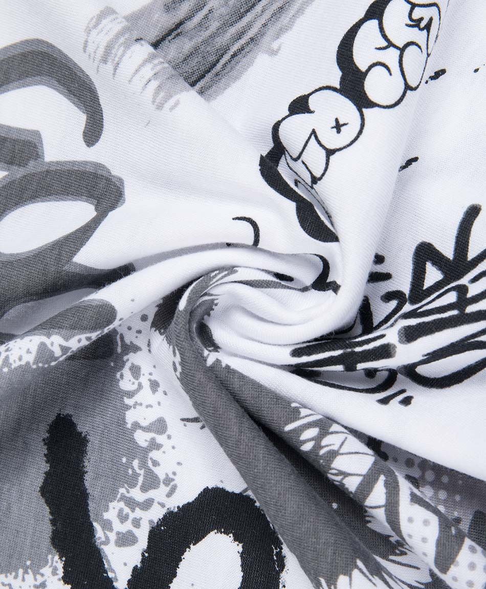 Polera ni&ntilde;o graffitis