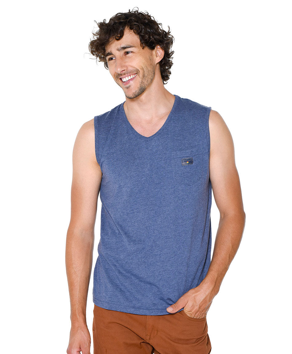 Polera sin mangas urbana