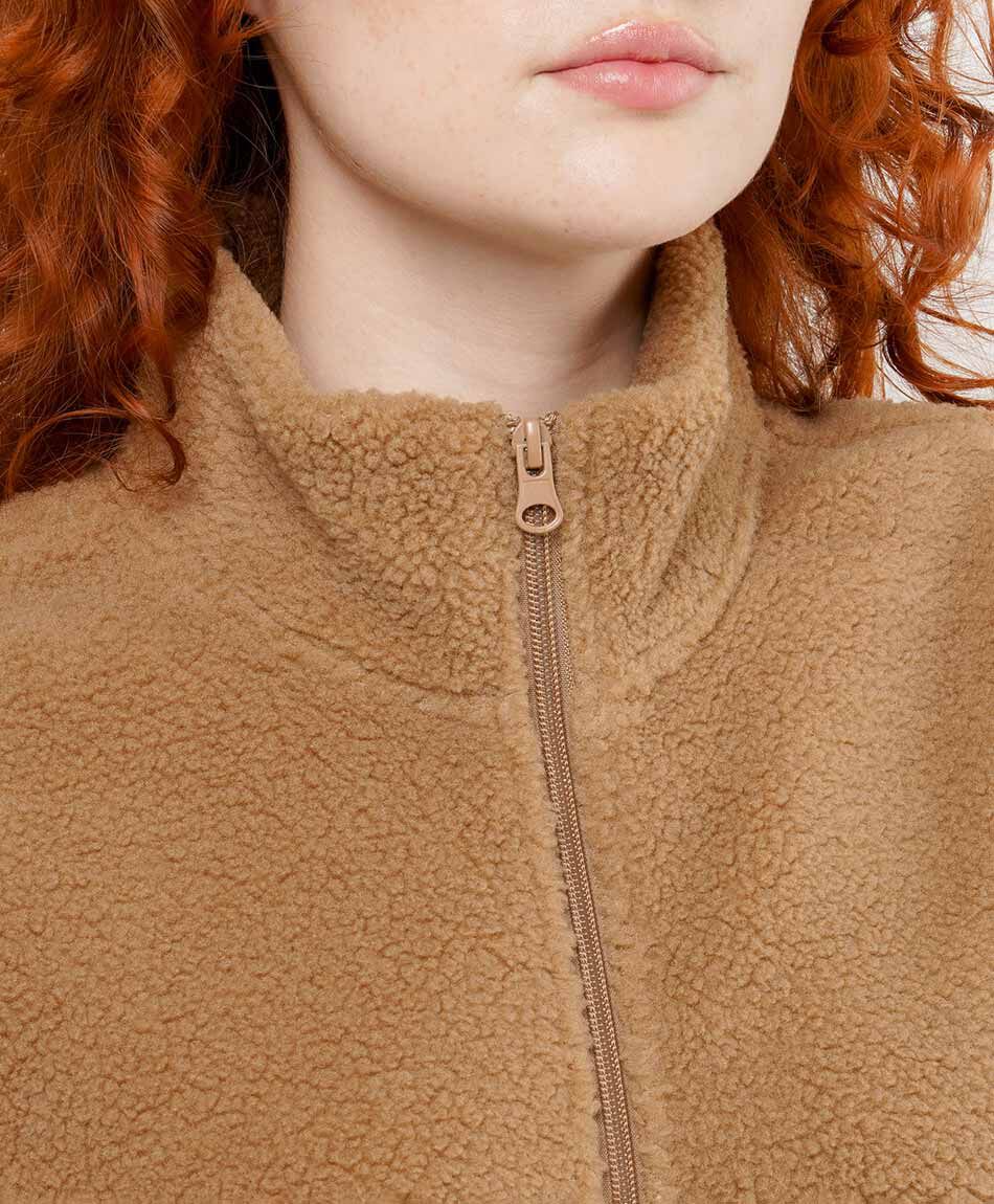 Polar mujer vest cierre