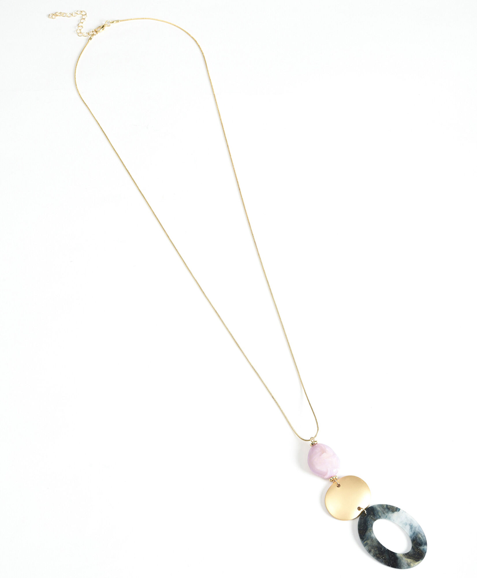 Collar mujer círculos largo Collar mujer círculos largo
