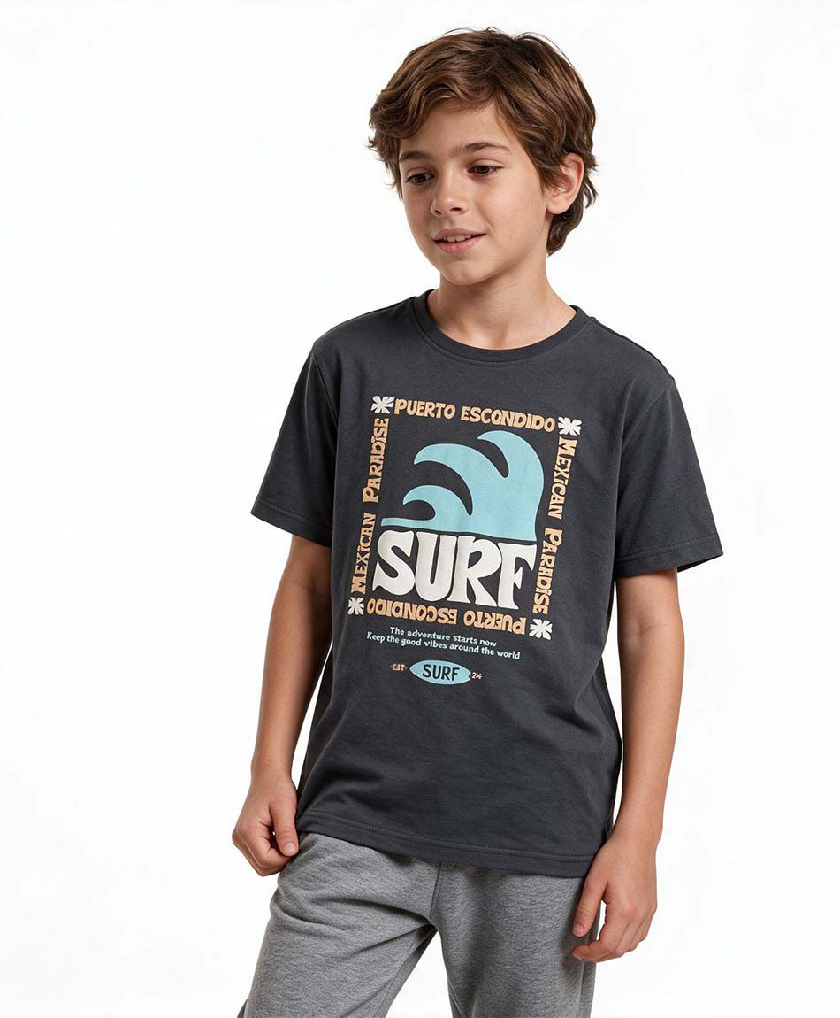 Polera ni&ntilde;o surf