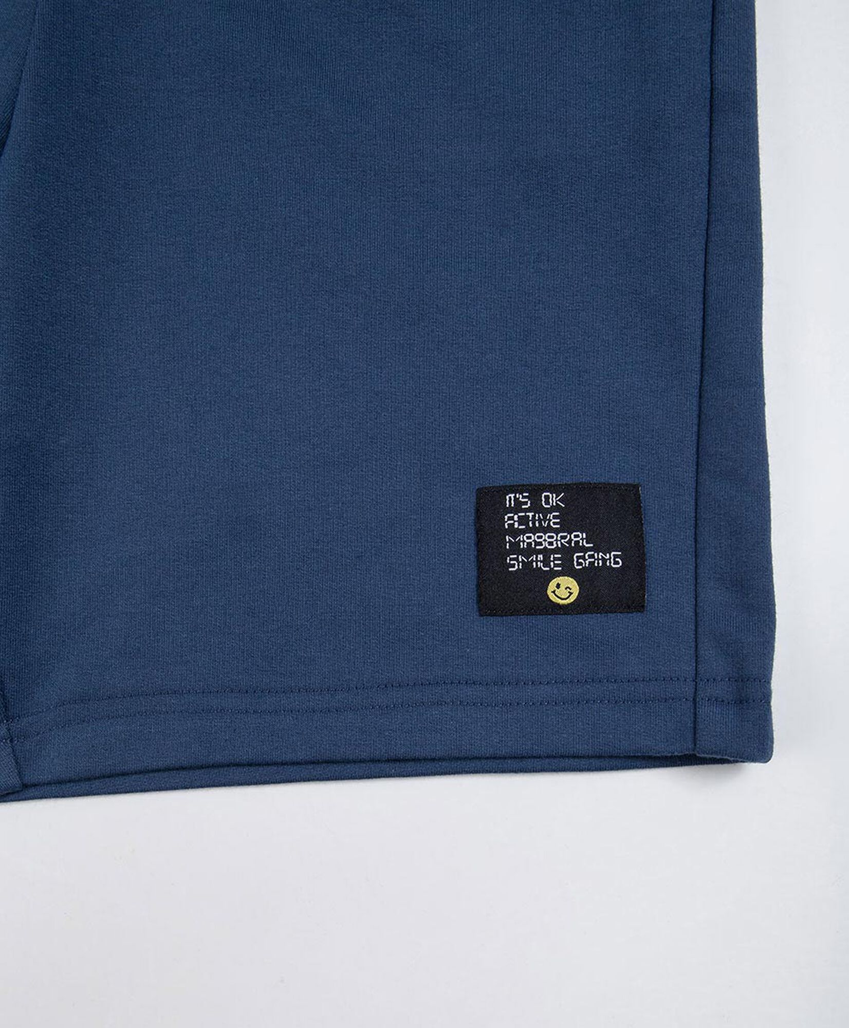Short niño básico azul Short niño básico azul